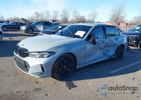 2025 BMW 3 Series 330I xDrive z USA, uszkodzony, nr VIN 3MW89CW06S8F68325